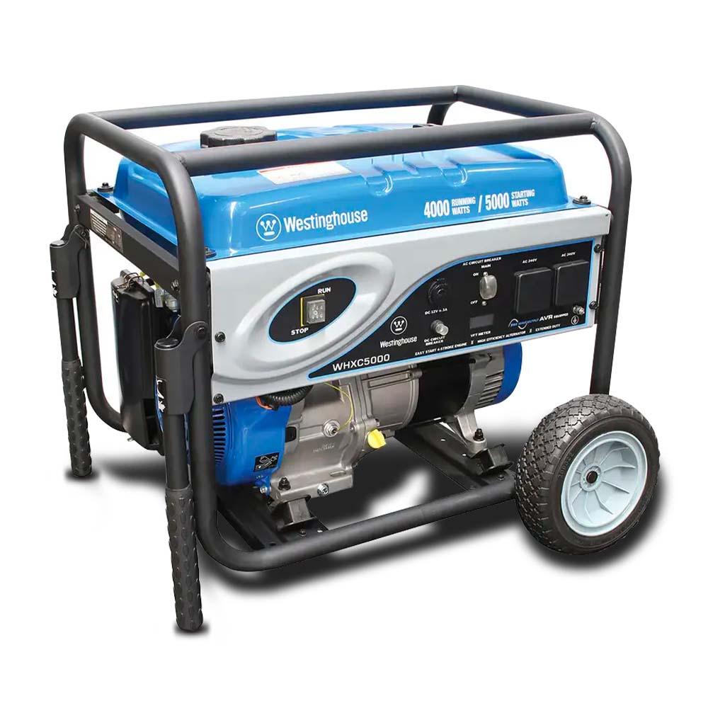 Westinghouse WP WHXC5000 5000W 4-Stroke Petrol Portable Generator