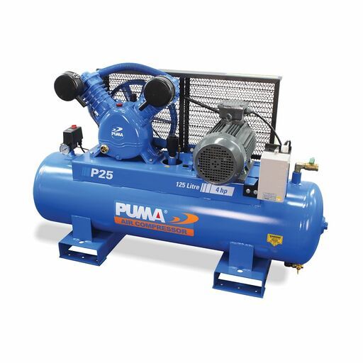 PUMA Air Compressor PU P25 415V 4HP 390L/min Electric Motor Air Compressor – image 3