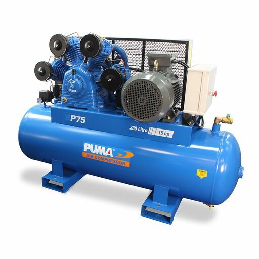 PUMA Air Compressor PU P75 415V 15HP 815RPM Electric Motor Air Compressor – image 3