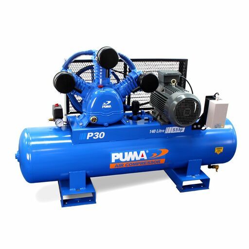 PUMA Air Compressor PU P30 415V 5.5HP 810RPM Electric Motor Air Compressor
