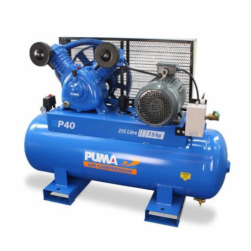 PUMA Air Compressor PU P40 415V 7.5HP 810RPM Electric Motor Air Compressor – image 3