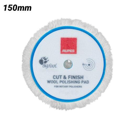 Rupes 9.BL150F 150mm Big Foot Cut & Finish Wool Polishing Pad