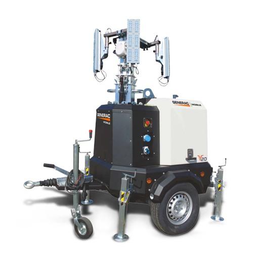 Generac VT-HYBRID HYPER (LS05Y1A-0900GB) 4 x 150W Hyper LED Floodlight Hybrid Light Tower