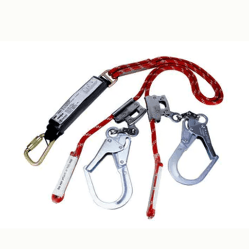 3M 7012873994 (AT010644840) 3M™ PROTECTA® Dual Leg Adjustable Rope Shock Absorbing Lanyard AE529ADJY/10R, 2m, 1 ea
