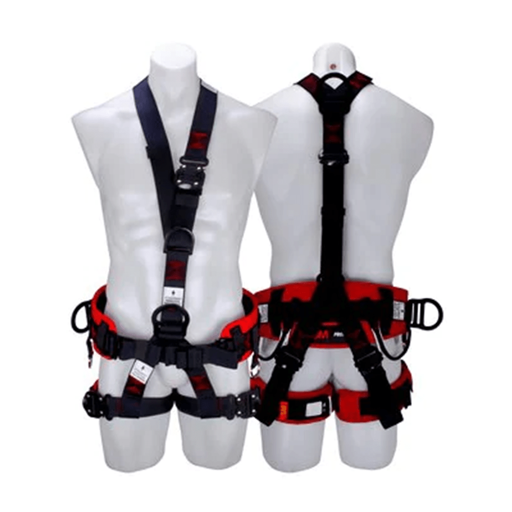3M AT010644717 (1161714) 3M™ PROTECTA® X Suspension Harness 1161714, Red and Black, Large, 1 EA/Case – image 1