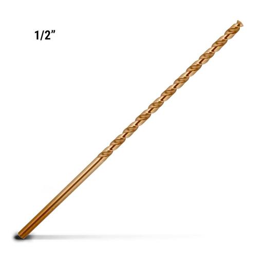 Xtorque XTO12IMPXL 1/2" Extra Long Heavy Duty Imperial HSS COBALT Drill Bit