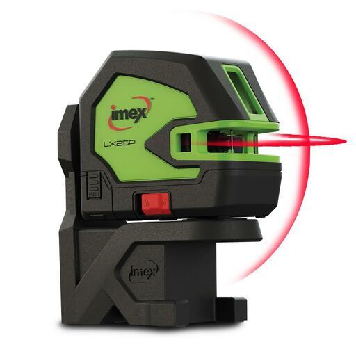 Imex 012-LX25P 5V 5.2Ah Li-ion Cordless Line and Dot Series II Red