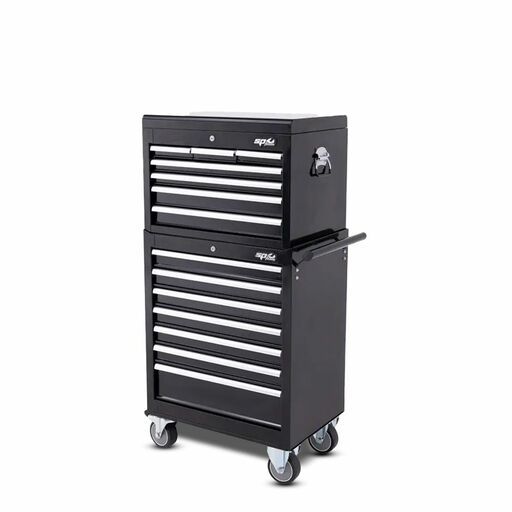 SP Tools SP50125X 293pce Metric/SAE Tool Kit in 15 Drawer Custom Series Roller Cabinet & Tool Box with EVA Foam Trays – image 3