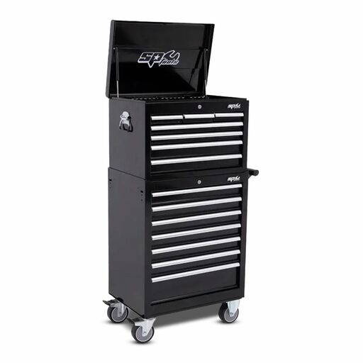 SP Tools SP50125X 293pce Metric/SAE Tool Kit in 15 Drawer Custom Series Roller Cabinet & Tool Box with EVA Foam Trays – image 5