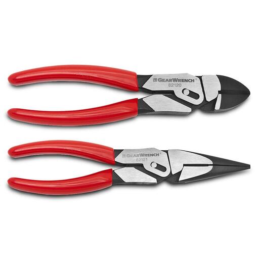 GEARWRENCH 82124 2pce 8" Pivotforce™ Compound Action Plier Set – image 2