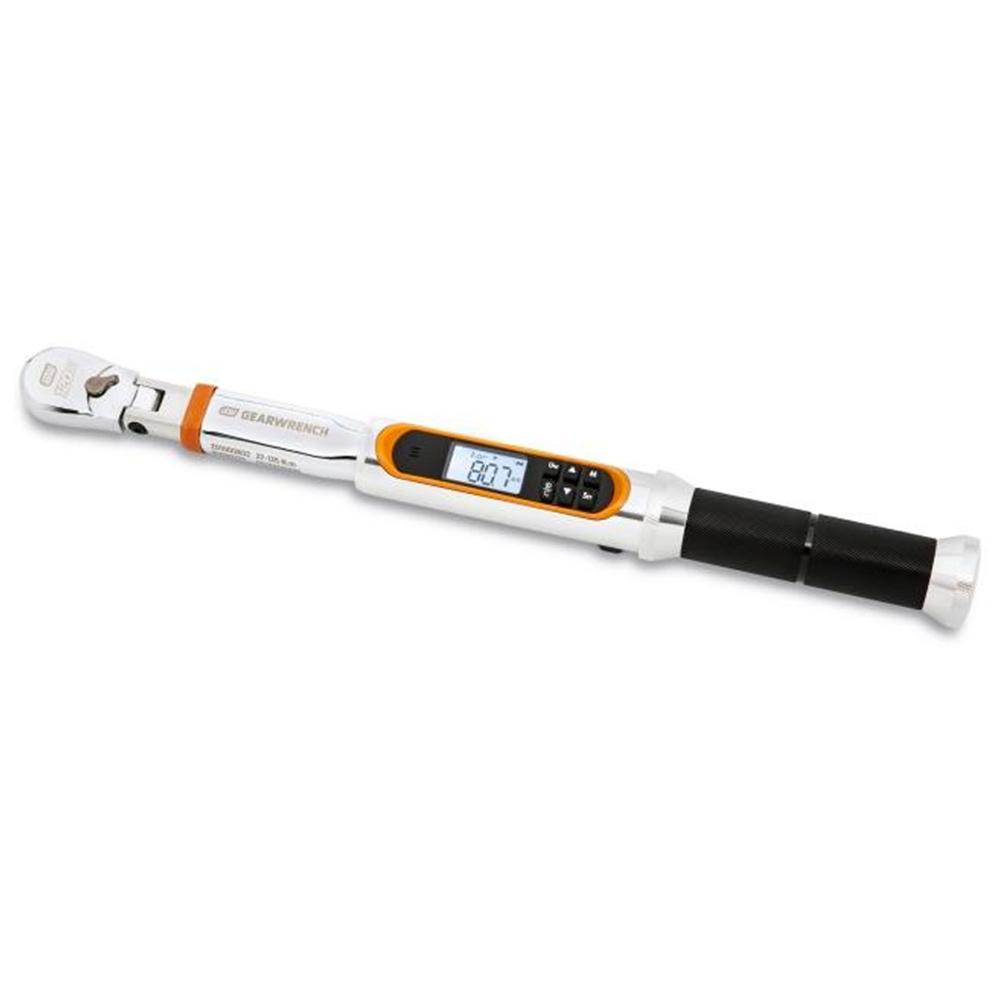 thumbnail image 2 of GearWrench 120XP™ Flex Angle Digital Torque Wrench, 1/4-in 2 of 14