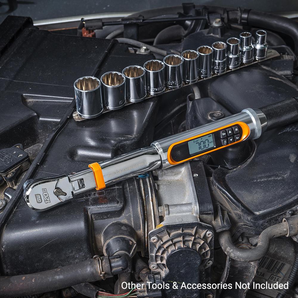 GEARWRENCH 85195 3/8" Drive 120XP Flex Head Electronic Torque Wrench