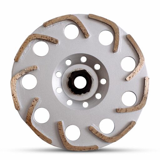 Husqvarna 585672302 125mm Spiral (Soft) 16-Grit Diamond Cup – image 2