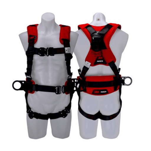 3M 7012878852 (AT010644378) 3M™ PROTECTA® X All Purpose Harness with Padding 1161680, Red and Black, Small, 1 EA/Case