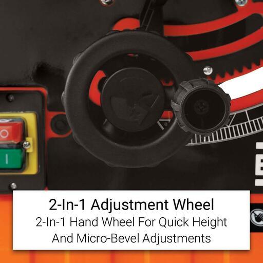 Bayer BPTS255 2000W 255mm (10") Portable Table Saw With Wheels – image 8