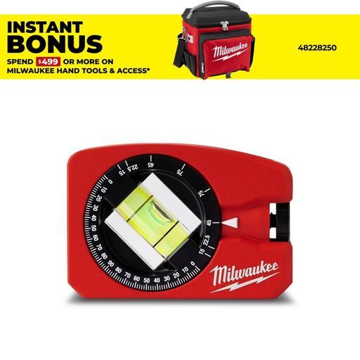 Milwaukee 48225102 360° Magnetic Compact Pocket Level