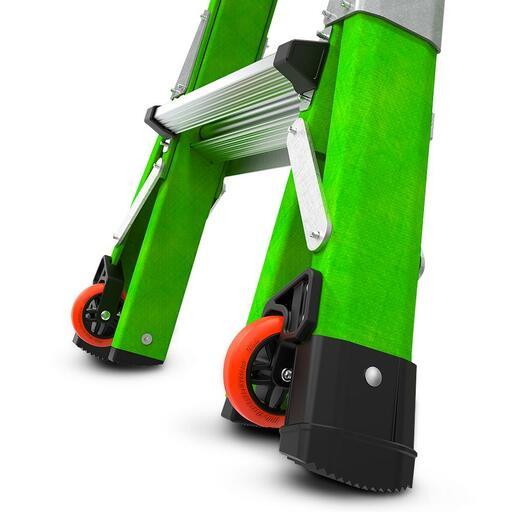 Little Giant Ladder Systems 16122-440 2.05m-4.70m 150kg Dark Horse 2.0 Fibreglass Dual Purpose Ladder – image 4
