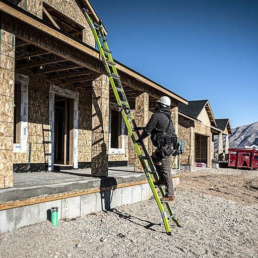 Little Giant Ladder Systems 16122-440 2.05m-4.70m 150kg Dark Horse 2.0 Fibreglass Dual Purpose Ladder – image 8