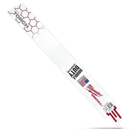 Milwaukee 48005787A 100-Pack 230mm 14TPI The TORCH SAWZALL Demolition Reciprocating Blades – image 5