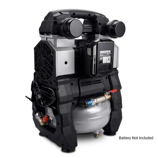 Chicago Air HUSHACDC 18V Li-ion 5L AC/DC Brushless Oil Free Air Compressor – image 19