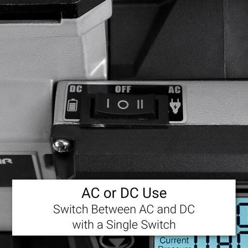 Chicago Air HUSHACDC 18V Li-ion 5L AC/DC Brushless Oil Free Air Compressor – image 6