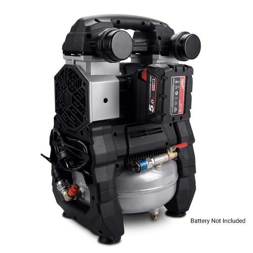 Chicago Air HUSHACDC 18V Li-ion 5L AC/DC Brushless Oil Free Air Compressor – image 21