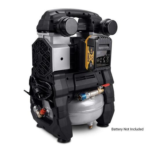 Chicago Air HUSHACDC 18V Li-ion 5L AC/DC Brushless Oil Free Air Compressor – image 17