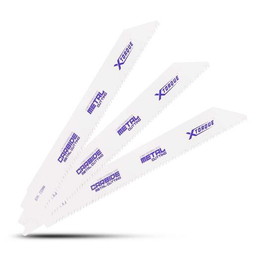 Xtorque X230MRB 3-Pack 230mm (9") 8 TPI Carbide Tipped Thick Metal Reciprocating Saw Blade – image 2