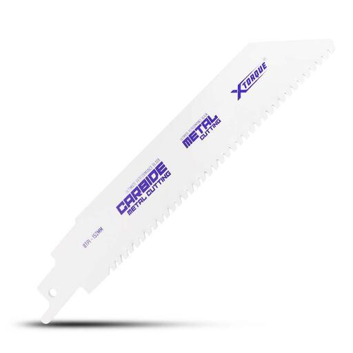 Xtorque X152MRB Single-Pack 152mm (6") 8 TPI Carbide Tipped Thick Metal Reciprocating Saw Blade – image 2