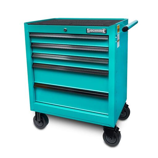Sidchrome SCMT10160HT 204pce 13 Drawer Teal Hyper Colour Series Tool