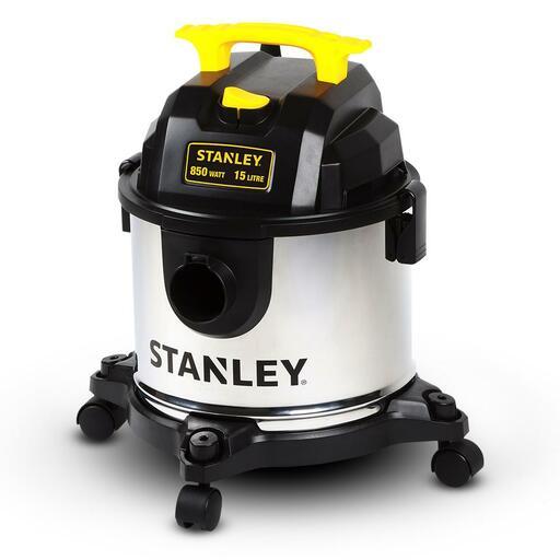 Stanley SL19301-4B 850W 15L Stainless Steel Tank Wet & Dry Vacuum Cleaner