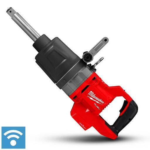 Milwaukee M18ONEFHIWF1D-0 18V Li-ion Cordless Fuel ONE-KEY D-Handle Extended Anvil 1" High Torque Impact Wrench - Skin Only – image 2