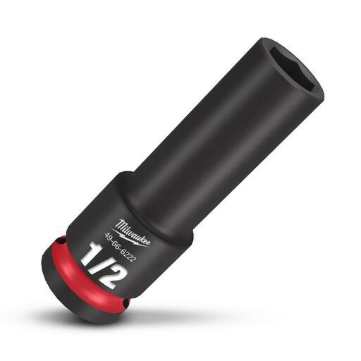 Milwaukee 49666222 1/2" Drive 1/2" SAE Shockwave 6 Point Deep Impact Socket – image 4