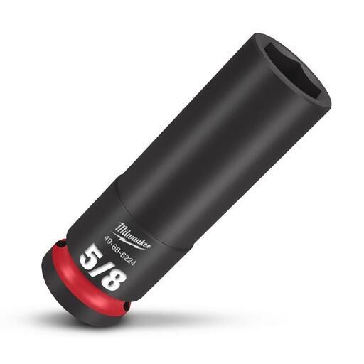 Milwaukee 49666224 1/2" Drive 5/8" SAE Shockwave 6 Point Deep Impact Socket – image 4