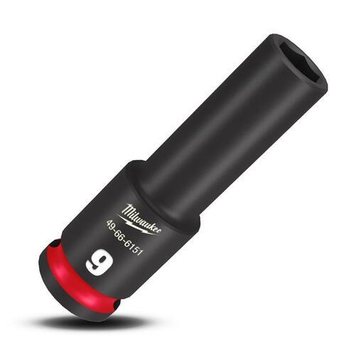 Milwaukee 49666151 9mm 3/8" Drive Shockwave Metric Deep 6 Point Impact Socket – image 4
