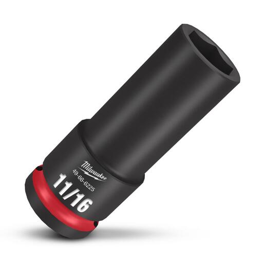 Milwaukee 49666225 1/2" Drive 11/16" SAE Shockwave 6 Point Deep Impact Socket – image 4