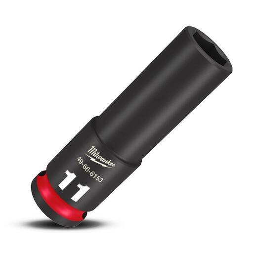 Milwaukee 49666153 11mm 3/8" Drive Shockwave Metric Deep 6 Point Impact Socket – image 4