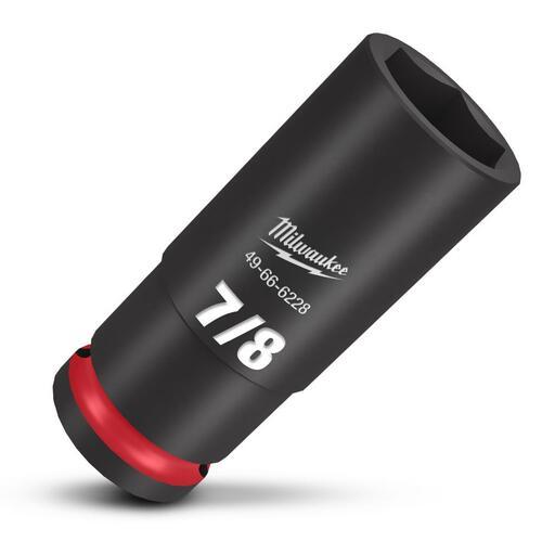 Milwaukee 49666228 1/2" Drive 7/8" SAE Shockwave 6 Point Deep Impact Socket – image 4