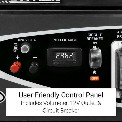 Panther PANTHER9000P 7.5kW 9KVA 4-Stroke Electric Start Petrol Generator – image 4