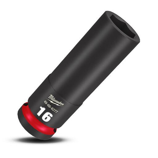 Milwaukee 49666277 1/2" Drive 16mm Metric Shockwave 6 Point Deep Impact Socket – image 4