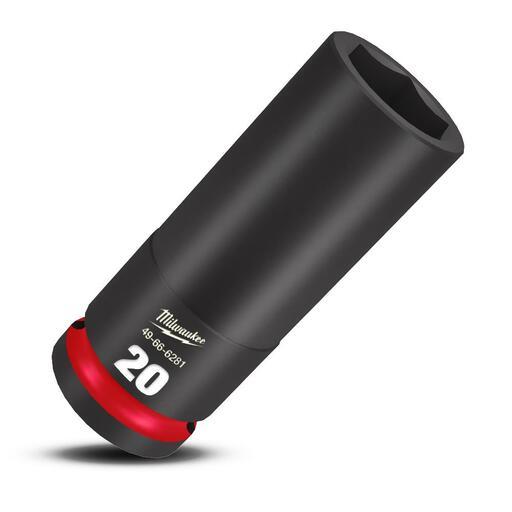 Milwaukee 49666281 1/2" Drive 20mm Metric Shockwave 6 Point Deep Impact Socket – image 2
