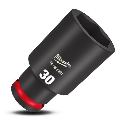 Milwaukee 49666291 1/2" Drive 30mm Metric Shockwave 6 Point Deep Impact Socket – image 4
