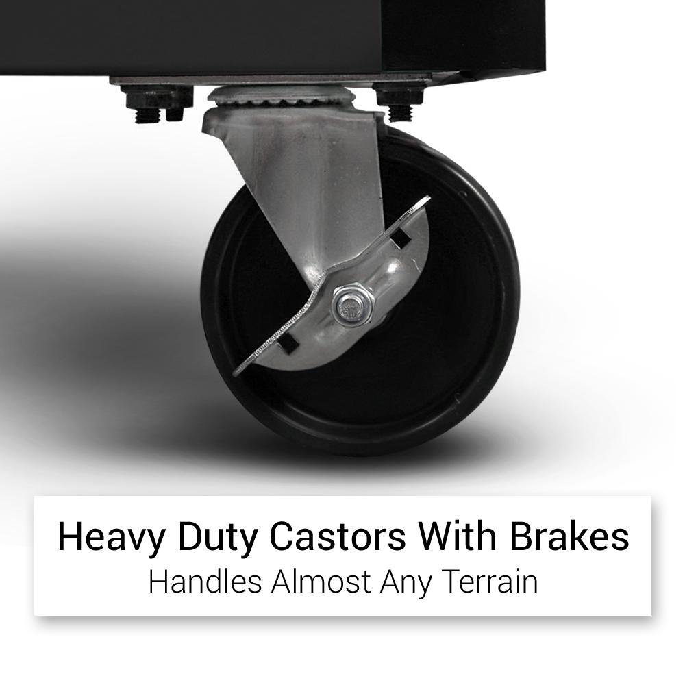Daytona DBPT3S 29" Heavy Duty 3 Shelf Portable Tool Trolley Cart – image 4