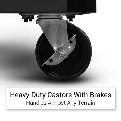 Daytona DBPT3S 29" Heavy Duty 3 Shelf Portable Tool Trolley Cart – image 4
