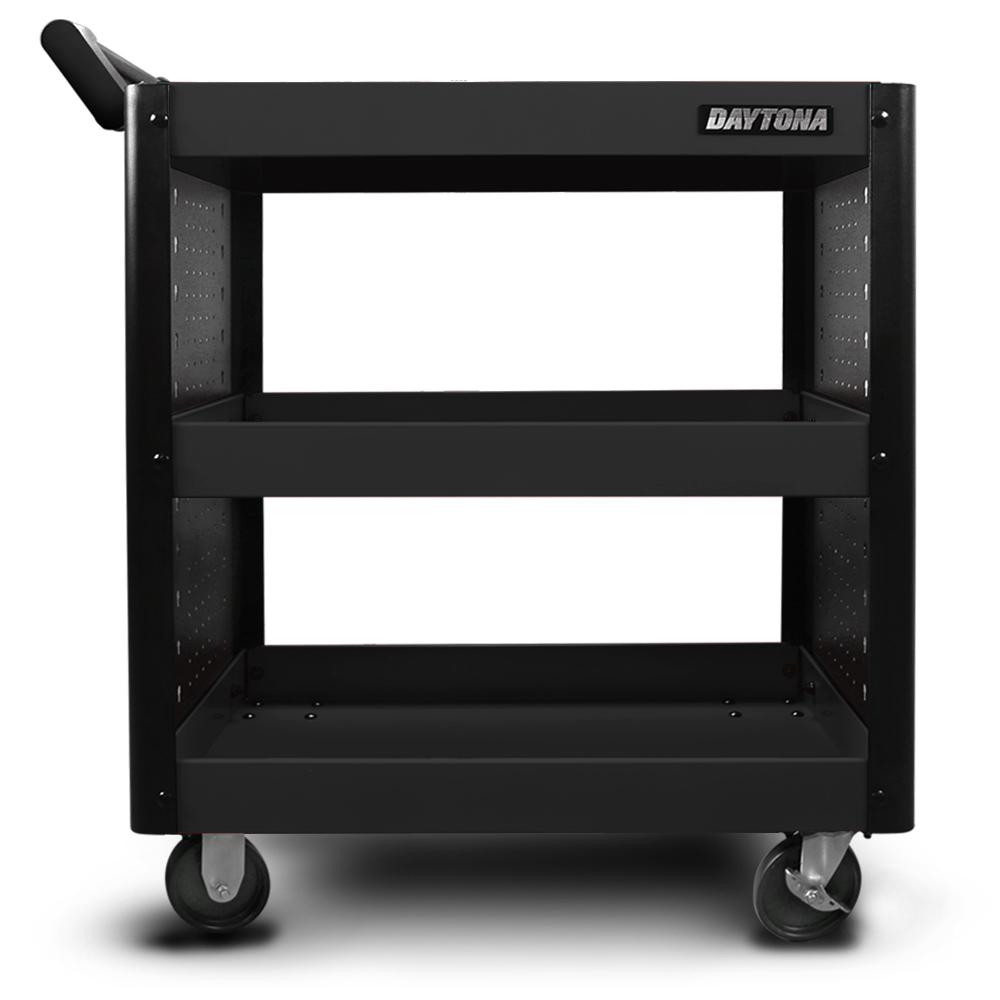 Daytona DBPT3S 29" Heavy Duty 3 Shelf Portable Tool Trolley Cart – image 2