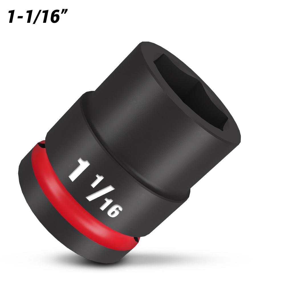 Milwaukee 49666308 3/4" Drive 1-1/16" SAE Shockwave Impact Socket – image 2