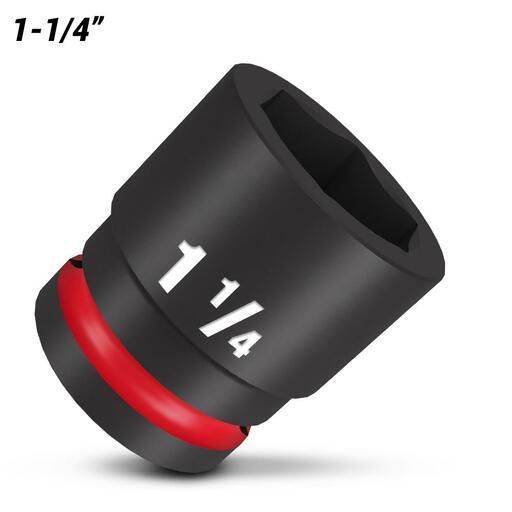 Milwaukee 49666311 3/4" Drive 1-1/4" SAE Shockwave Impact Socket – image 2