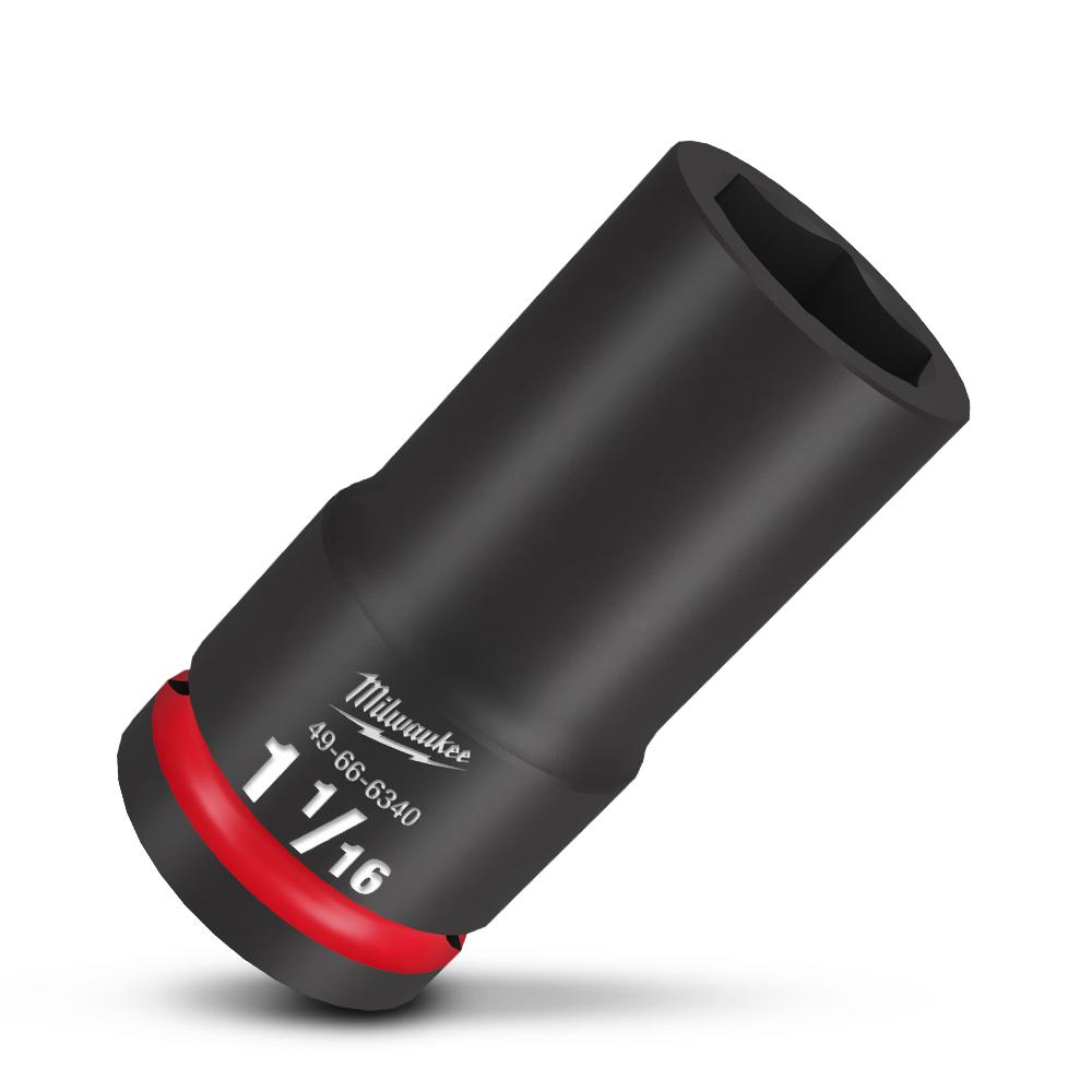 Milwaukee 49666340 3/4" Drive 1-1/16" SAE Shockwave Deep 6 Point Impact Socket – image 4