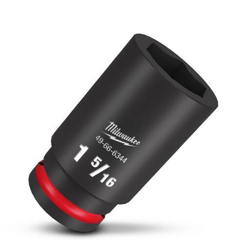 Milwaukee 49666344 3/4" Drive 1-5/16" SAE Shockwave Deep 6 Point Impact Socket – image 4