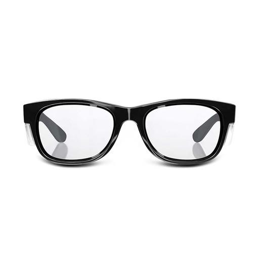 SafeStyle CBC100 UV400 Classics Black Frame Clear Lens Safety Glasses – image 3